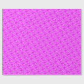 Wees Mijn Valentijn Hartjes Roze Inpakpapier (Vlak)