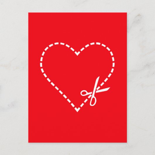 Wees mijn Valentijn Heb mijn hart op rood Feestdagenkaart (Voorkant)