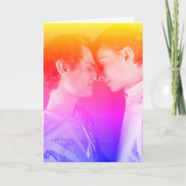 Wees mijn Valentijn (homo/biseksueel) Feestdagen Kaart