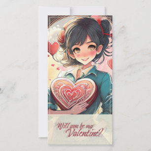 Wees mijn Valentijn in Manga stijl 31470