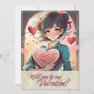 Wees mijn Valentijn in Manga-stijl 31470