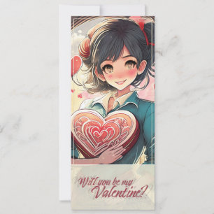 Wees mijn Valentijn in Manga stijl 31470