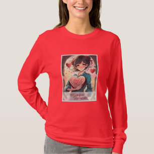 Wees mijn Valentijn in Manga-stijl 31470 T-shirt
