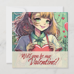 Wees mijn Valentijn in Manga Stijl 33419