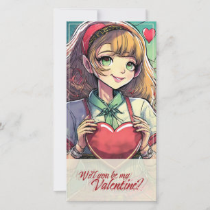 Wees mijn Valentijn in Manga Stijl 33419