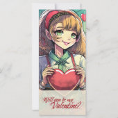 Wees mijn Valentijn in Manga Stijl 33419 (Voorkant)