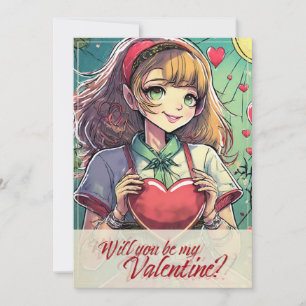 Wees mijn Valentijn in Manga Stijl 33419