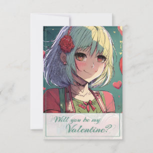 Wees mijn Valentijn in Manga Stijl 33420