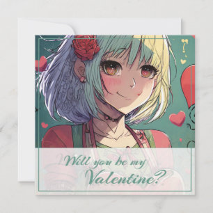 Wees mijn Valentijn in Manga Stijl 33420