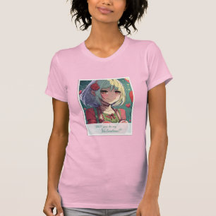 Wees mijn Valentijn in Manga-stijl 33420 T-shirt