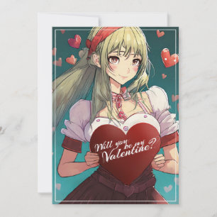 Wees mijn Valentijn in Manga Stijl 33893