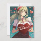 Wees mijn Valentijn in Manga Stijl 33893 (Voorkant)