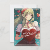 Wees mijn Valentijn in Manga Stijl 33893 (Voorkant)