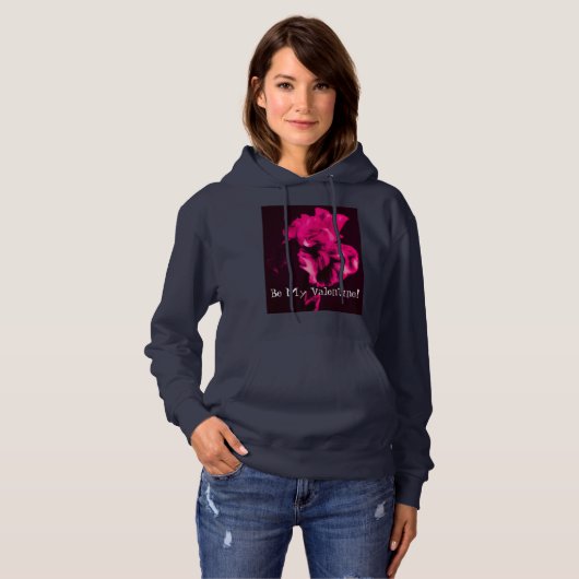 Wees mijn Valentijn Iris Shirt (Voorkant volledig)