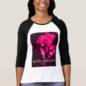 Wees mijn Valentijn Iris Shirt (Voorkant)