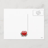 Wees mijn Valentijn, Jack. Feestdagenkaart (Achterkant)