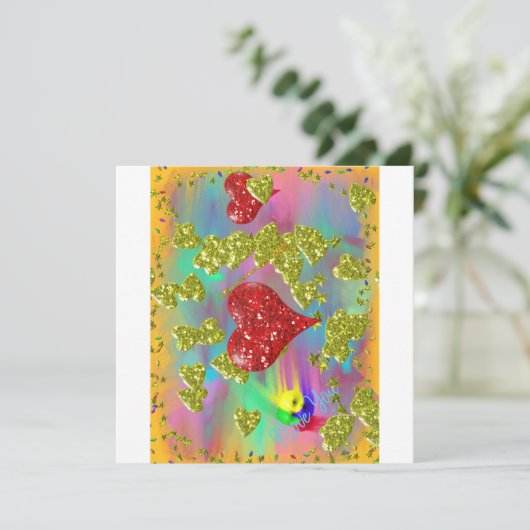 Wees mijn Valentijn! Kaart (Staand voorkant)