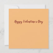 Wees mijn Valentijn Kaart (Achterkant)