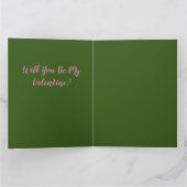 Wees mijn Valentijn     Kaart (Binnen)