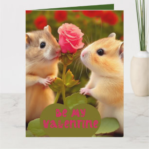 Wees mijn Valentijn Kaart