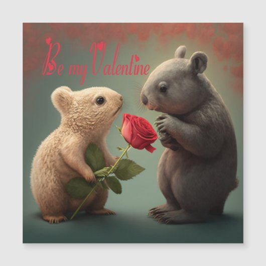 Wees mijn Valentijn     Kaart (Voorkant)