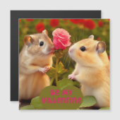 Wees mijn Valentijn Kaart (Voorkant / Achterkant)