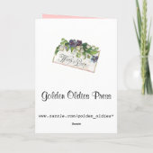  Wees mijn Valentijn Kaart (Achterkant)