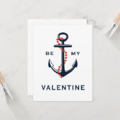 Wees mijn Valentijn Kaart (Voorkant / Achterkant in situ)