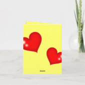 WEES MIJN VALENTIJN, KAART VAN EEN GEHEIME BEWONDE (Achterkant)