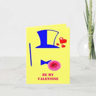 WEES MIJN VALENTIJN, KAART VAN EEN GEHEIME BEWONDE
