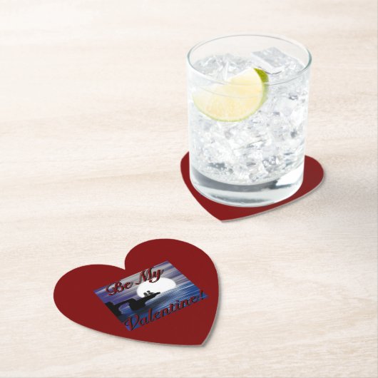 "Wees mijn Valentijn" Kartonnen Onderzetters (Insitu)