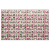 Wees mijn Valentijn kikkervrienden Stof (Fat Quarter)