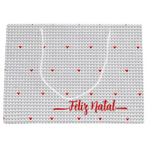 Wees mijn Valentijn Knit Heart Large Cft Bag