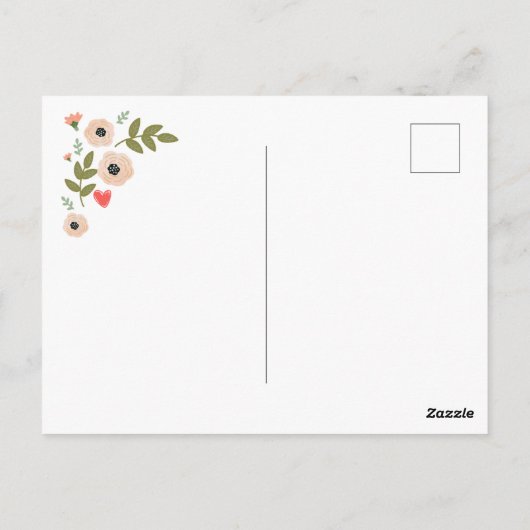 Wees mijn Valentijn koning en koningin Briefkaart (Achterkant)