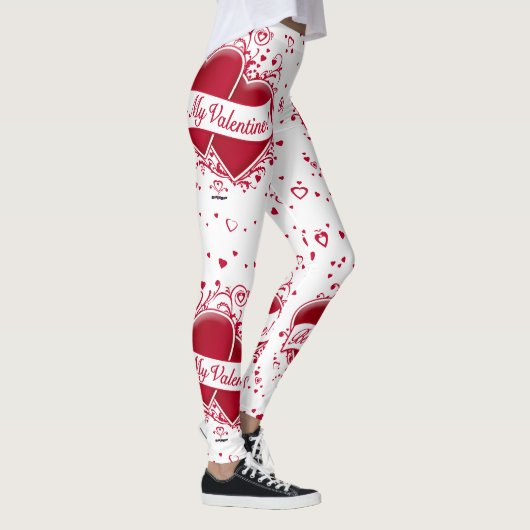 Wees mijn Valentijn Leggings (Rechts)