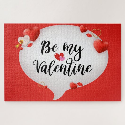 Wees Mijn Valentijn Legpuzzel (Horizontaal)