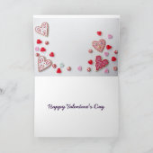 Wees mijn Valentijn (lesbisch/biseksueel) Feestdagen Kaart (Binnen)