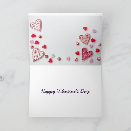 Wees mijn Valentijn (lesbisch/biseksueel) Feestdagen Kaart (Binnen)