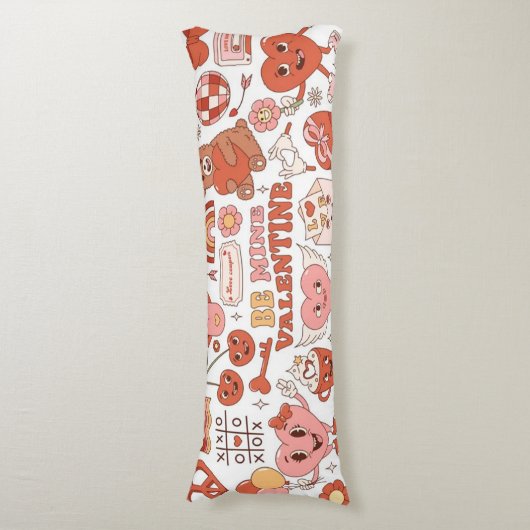Wees mijn Valentijn Lichaamskussen (Voorkant Verticaal)