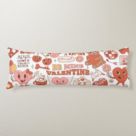 Wees mijn Valentijn Lichaamskussen (Voorkant)
