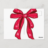 Wees mijn Valentijn Lipstick Gift Design Briefkaart (Achterkant)