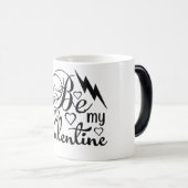 Wees mijn valentijn magische mok (Voorkant rechts)