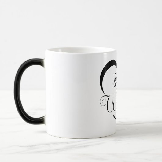 Wees mijn valentijn magische mok (Links)