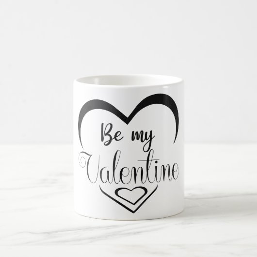 Wees mijn valentijn magische mok (Center)