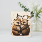 Wees mijn Valentijn Magnetic Invitation Briefkaart (Staand voorkant)