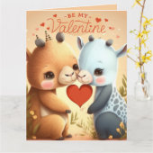 Wees mijn Valentijn Magnetische Uitnodiging (Gele Bloem)