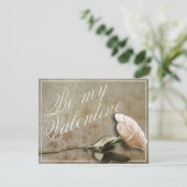 Wees mijn Valentijn met Roos (Staand voorkant)