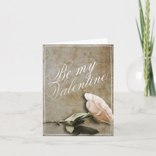 Wees mijn Valentijn met Roos Kaart