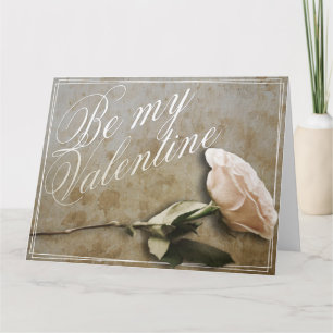 Wees mijn Valentijn met Roos Kaart