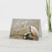 Wees mijn Valentijn met Roos Kaart (Voorkant)